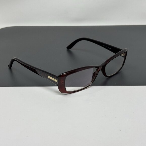 GUCCI Eyeglasses GG 3568 WH3 Optyl Italy Merlot Red Black Frame 53-14-140 main image 9